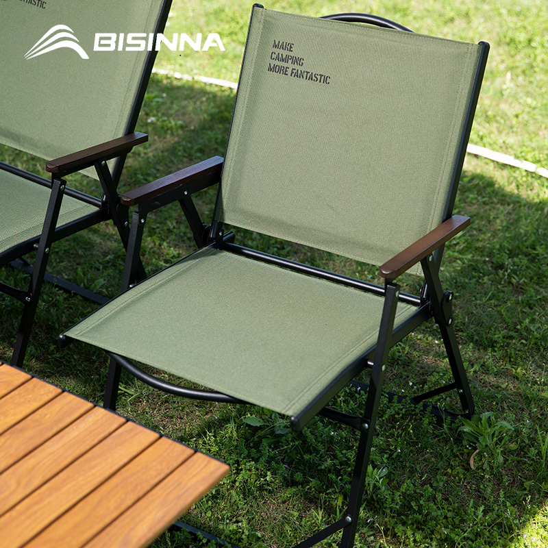 Outdoor Furniture Lounge Chair - BISINNA Outdoor Folding Camping Chair Portable