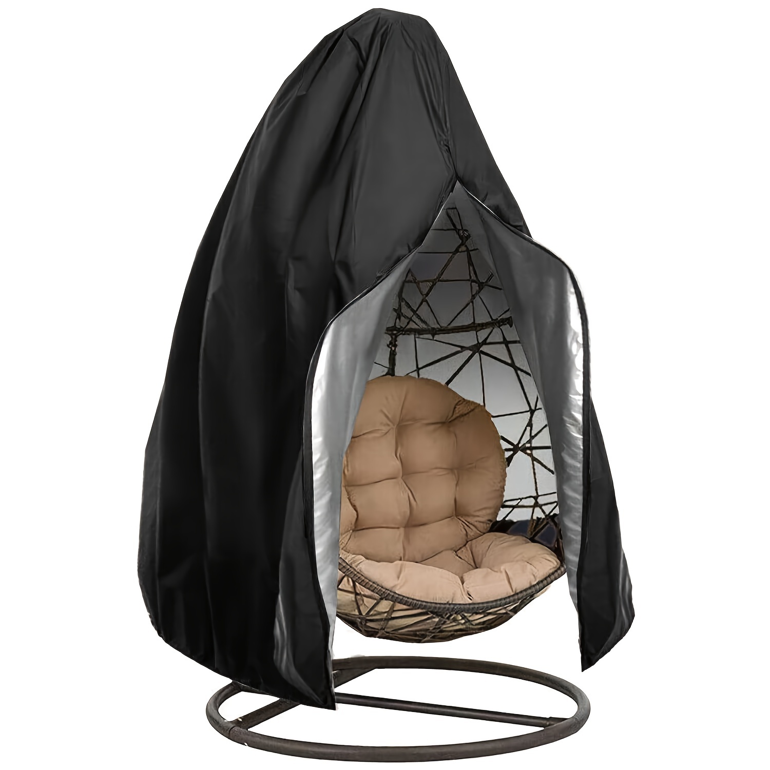 Outdoor Furniture Egg Chair - 1 Piece Hanging Egg Chair Swing