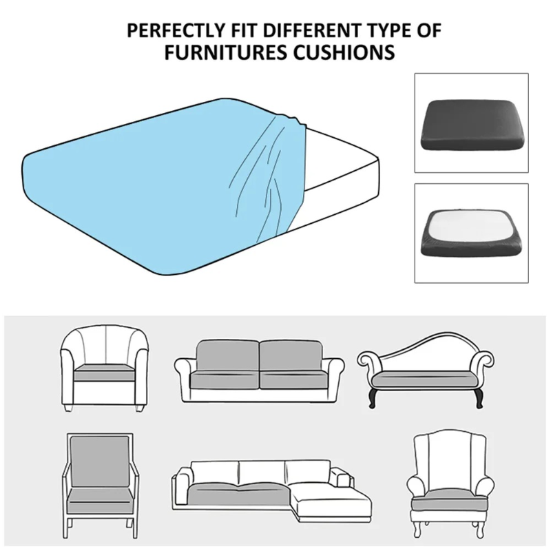 Elastic Waterproof Sofa Cushio - Outdoor Furniture Varnish recension och pris