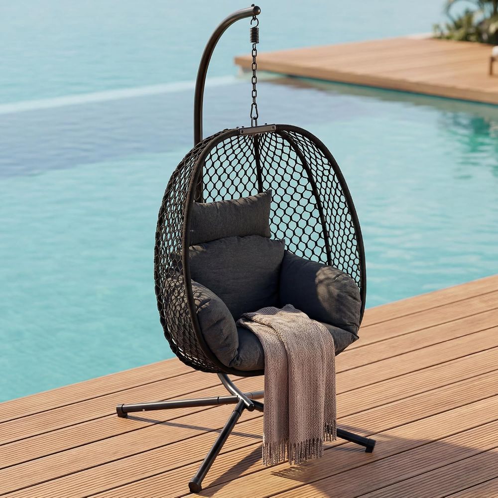Egg Chair Outdoor with Stand,  - Outdoor Furniture Egg Chair recension och pris