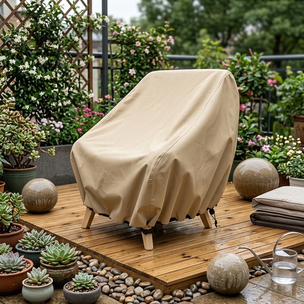 Waterproof Patio Chair Cover O - Outdoor Furniture Lounge Chair recension och pris