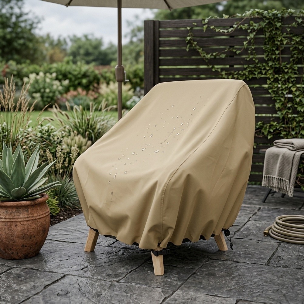 Waterproof Patio Chair Cover O - Outdoor Furniture Lounge Chair recension och pris