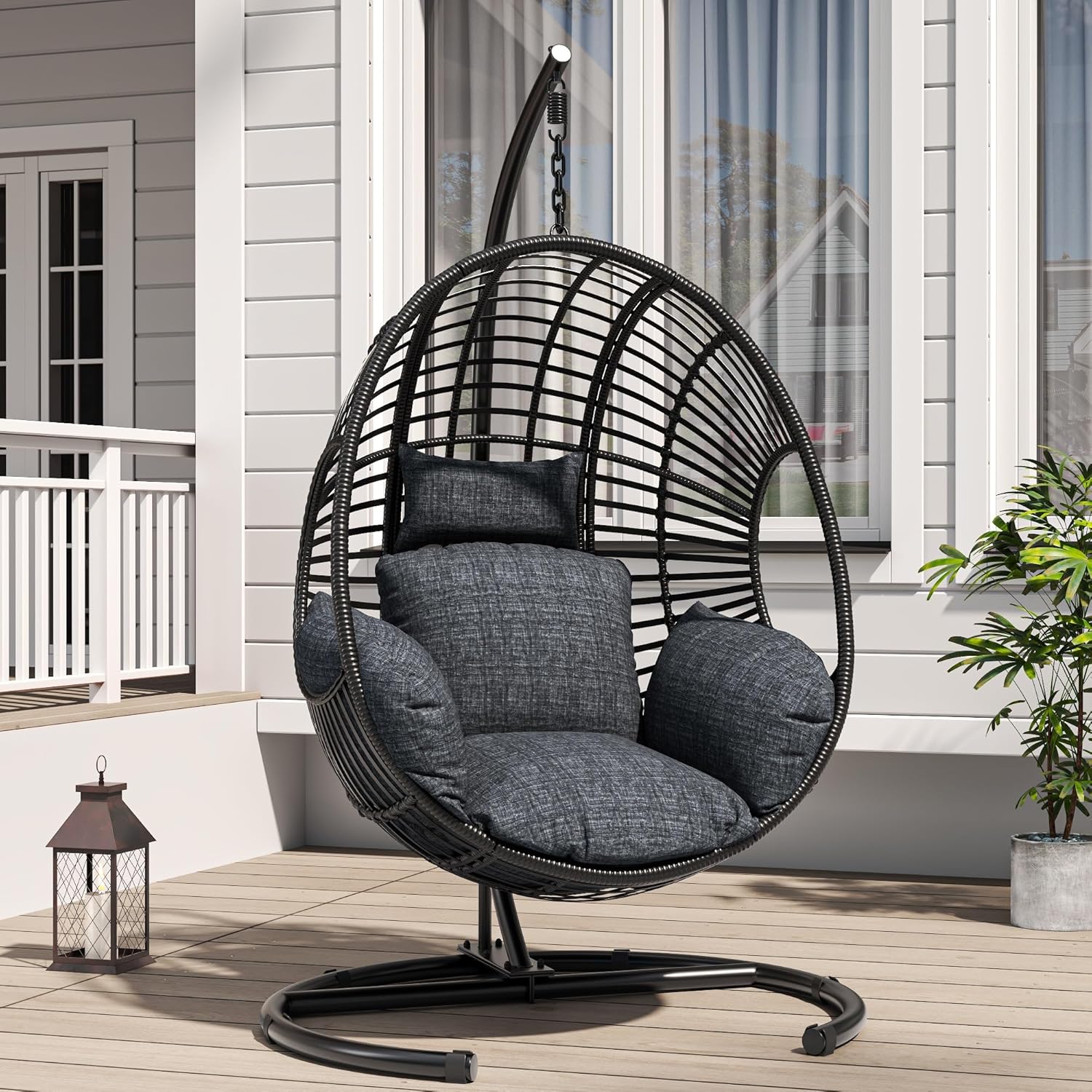 42in Extra Wide Egg Chair Pati - Outdoor Furniture Egg Chair recension och pris