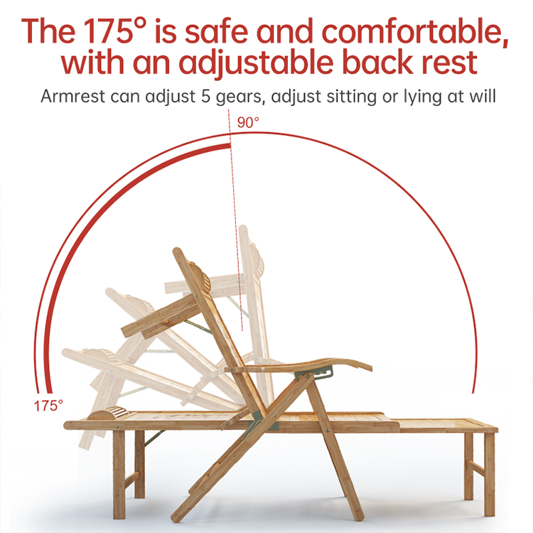 Lightweight Modern Design Bamb - Outdoor Furniture Lounge Chair recension och pris