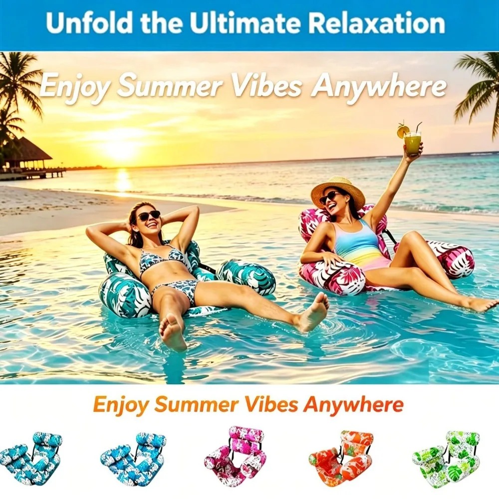 Heavy Duty Blow Up Pool Chair  - Outdoor Furniture Lounge Chair recension och pris