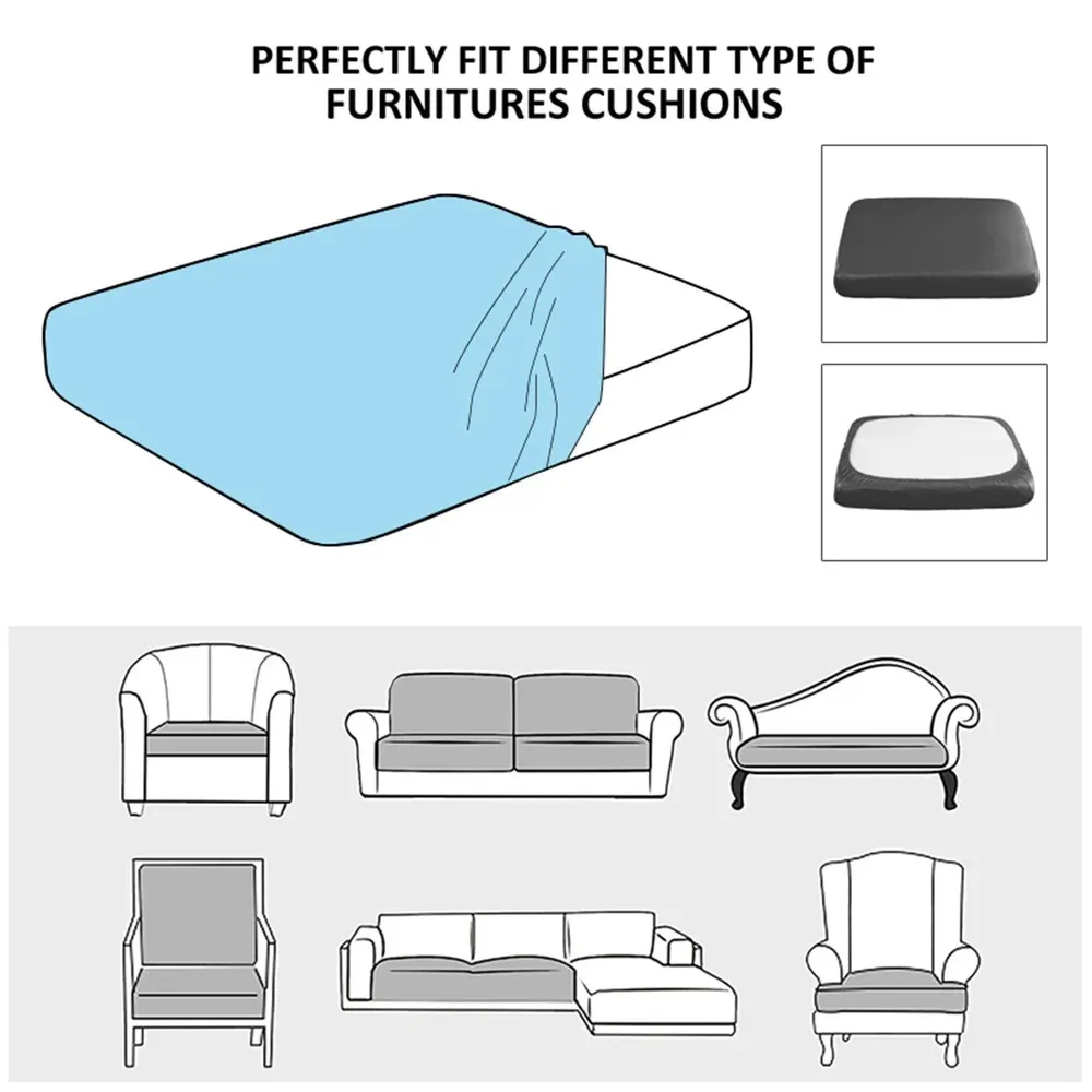 Elastic Velvet Sofa Seat Cushi - Outdoor Furniture Bali Style recension och pris