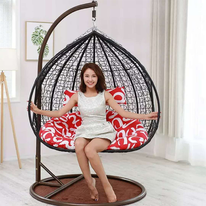Egg Shaped Rattan Wicker Campi - Outdoor Furniture Egg Chair recension och pris